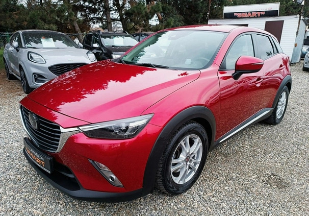 Mazda CX-3 cena 78900 przebieg: 128000, rok produkcji 2018 z Kłecko małe 466